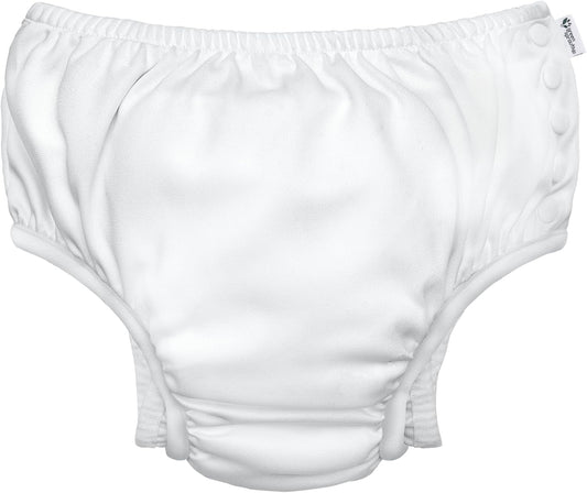 Turquoise Reusable Swim Diaper - Leak-proof Comfort for Size 2/3