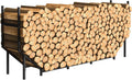 Firewood Rack 5.9ft Log Holder - Heavy Duty Outdoor Stacker