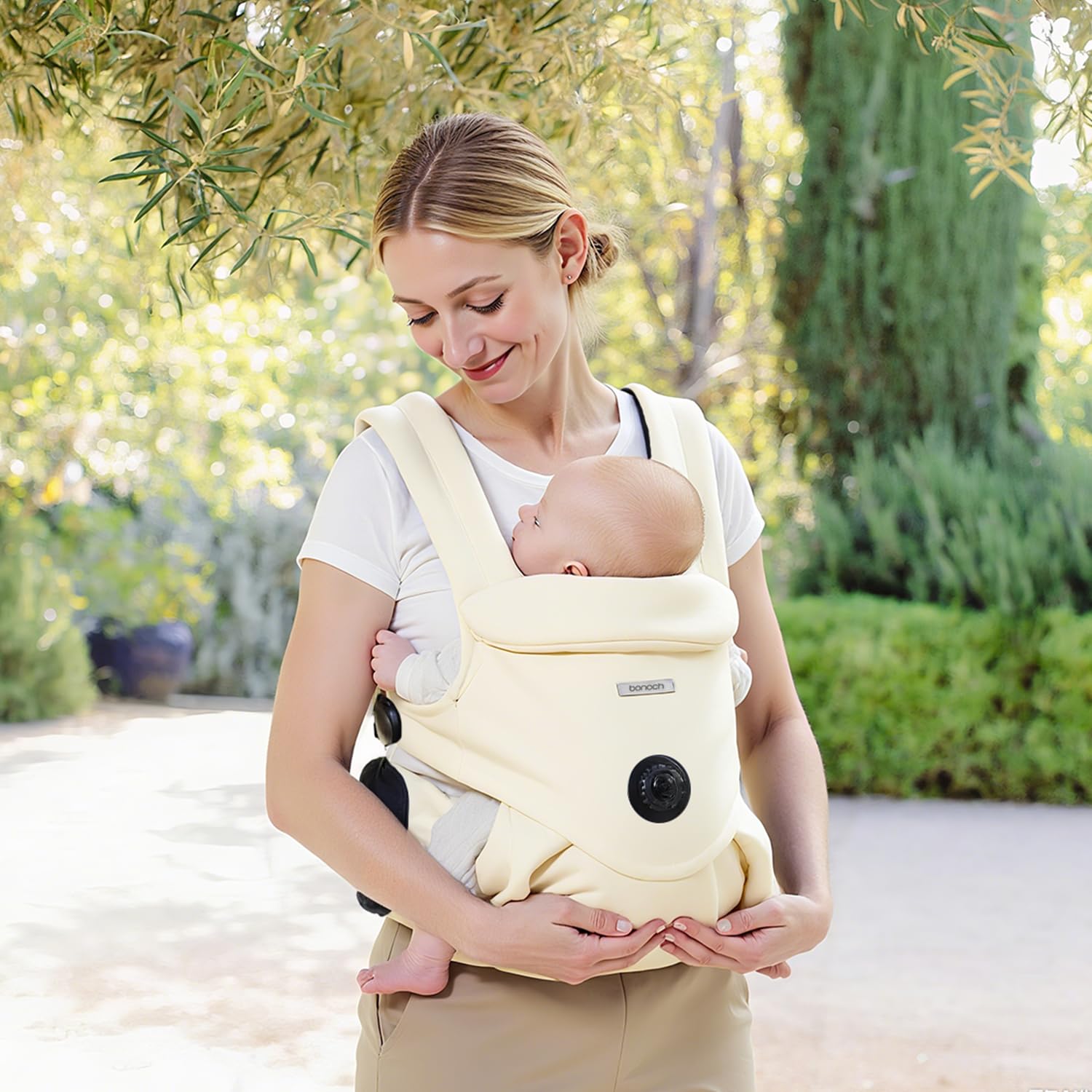 bonoch Baby Carrier for Newborn to Toddler with EaseFit Knob