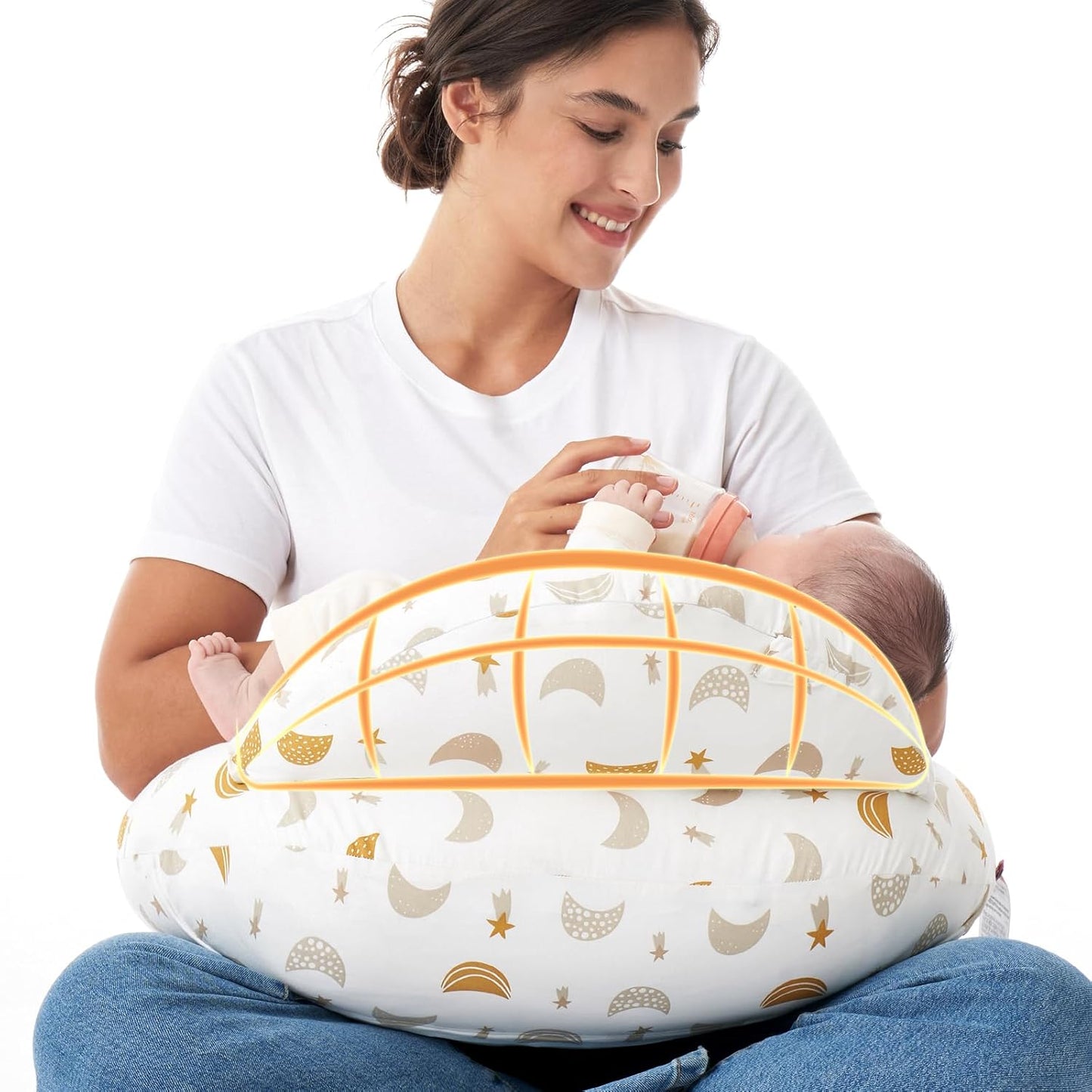 Momcozy Original Nursing Pillow for Stress-Free Breastfeeding