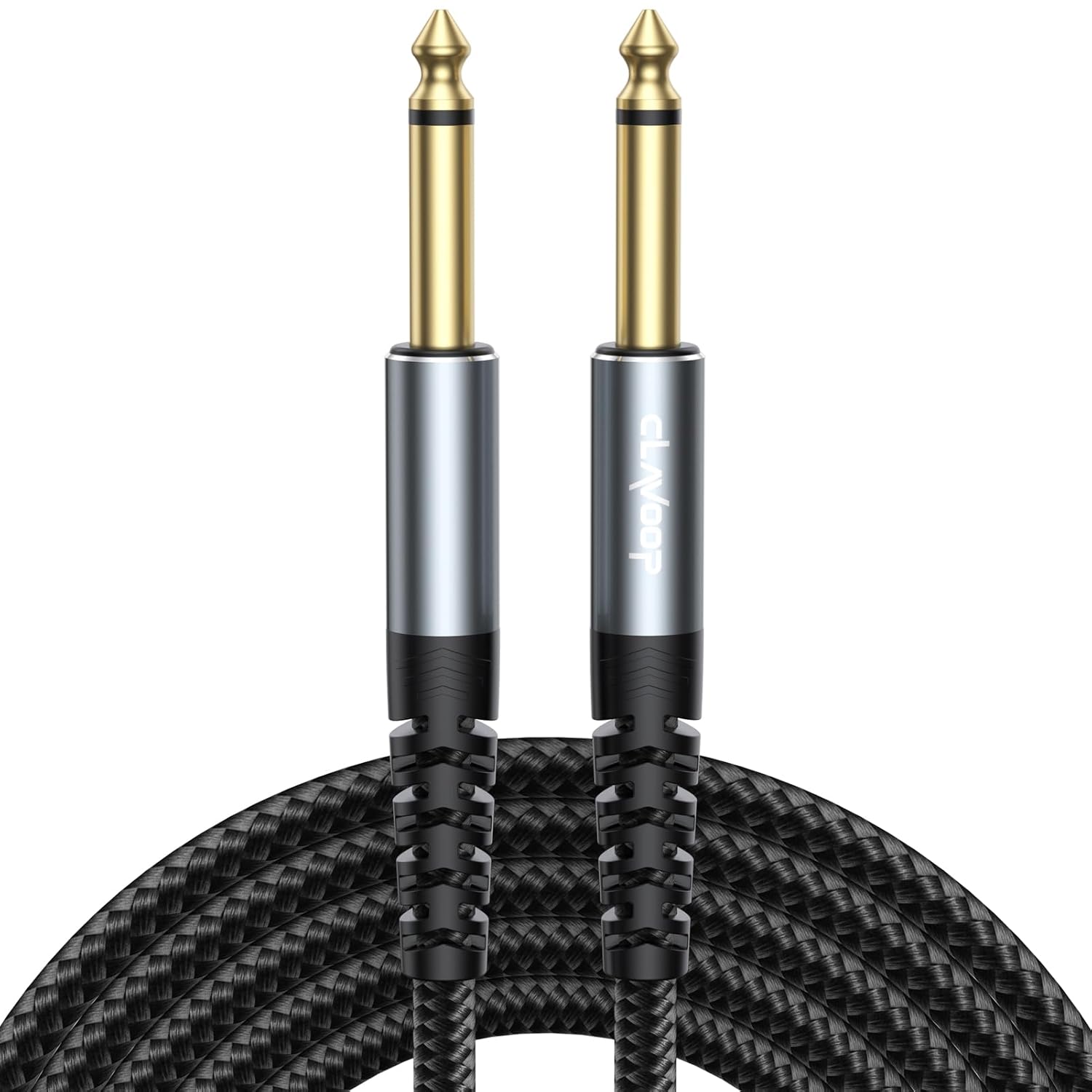 CLAVOOP 10 ft Guitar Cable: Unleash Your Music Creativity!