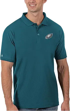 Antigua Men's Royal Buffalo Bills Legacy Pique Polo for Comfort