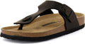 White Cork Footbed Sandal for Women - Cushioned Leah Style