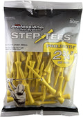 50 Yellow Step Tees, 2-3/4 inch: Precise Tee Height Control