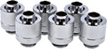 Alphacool Eiszapfen 13/10mm Compression Fitting G1/4 - Chrome Sixpack