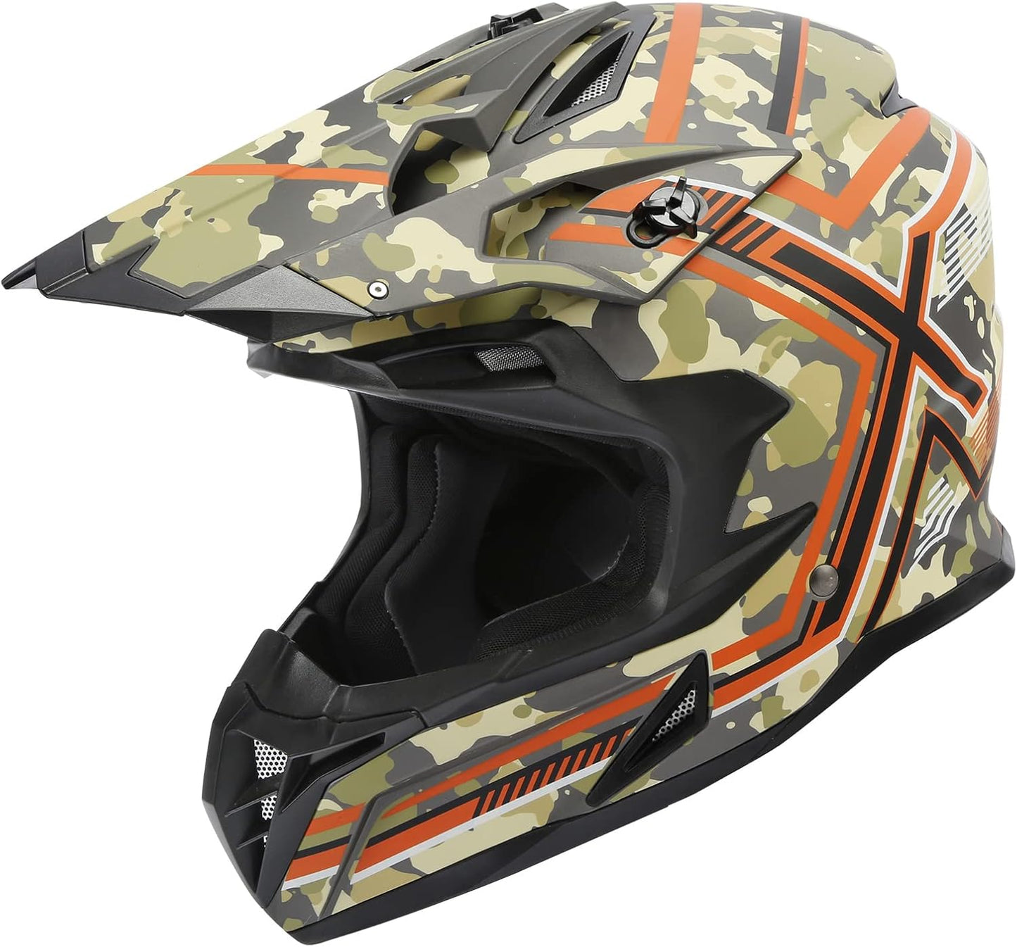 TCMT Motorcycle Dirt Bike Full Face MX Helmet for Safety and Comfort