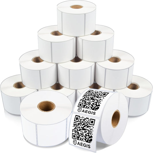 Direct Thermal Multipurpose Labels - 12 Rolls, 700/Roll