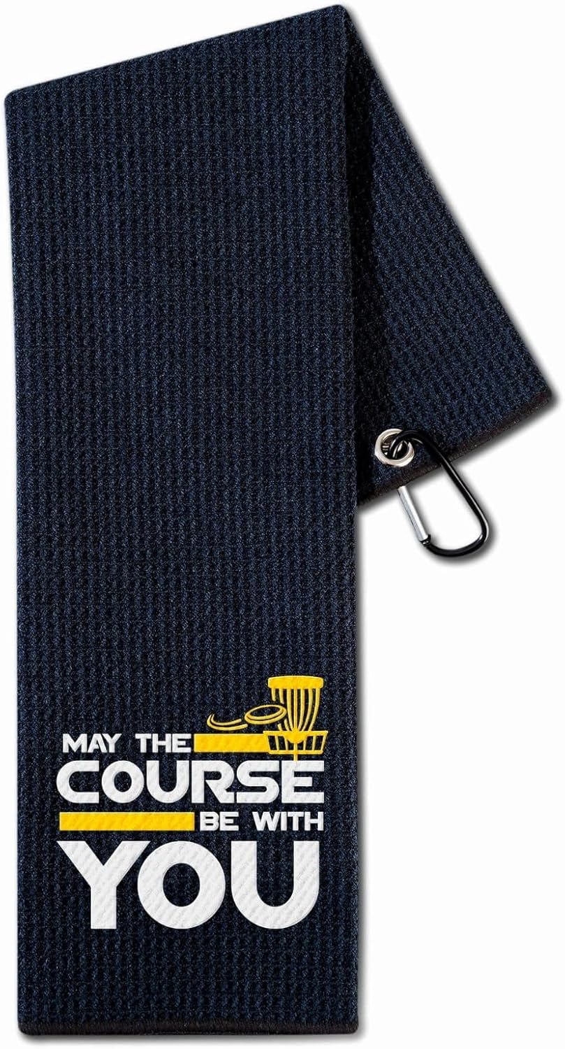 May The Course Be with You - Microfiber Disc Golf Towel
