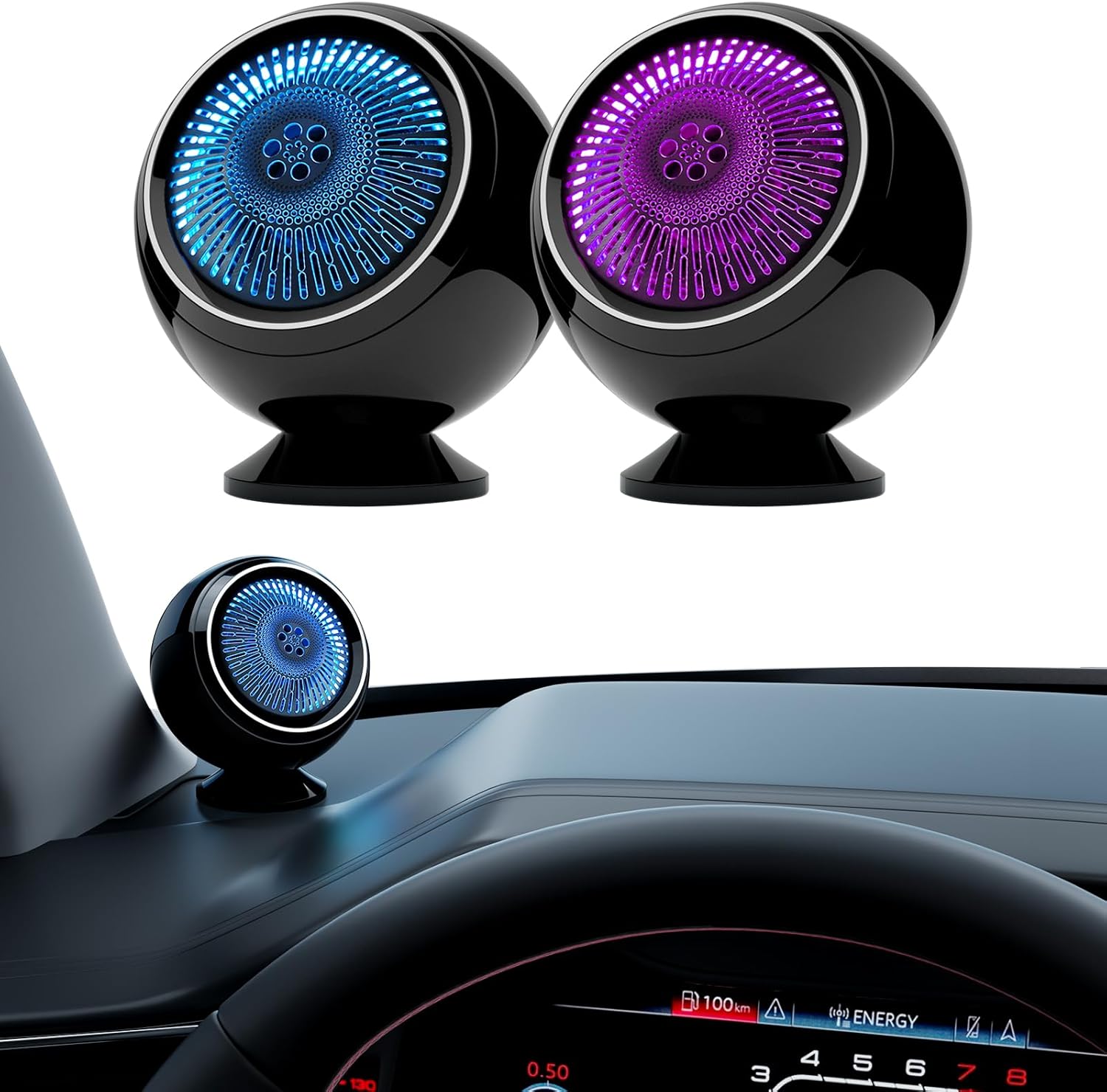 Enhanced Sound Clarity | Neodymium Tweeters Pair