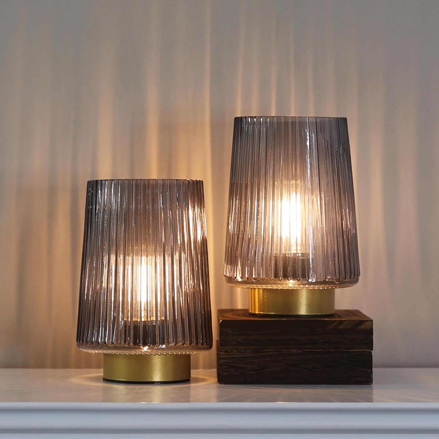 Battery Powered Lamp with Timer for Cozy Ambience Anywhere