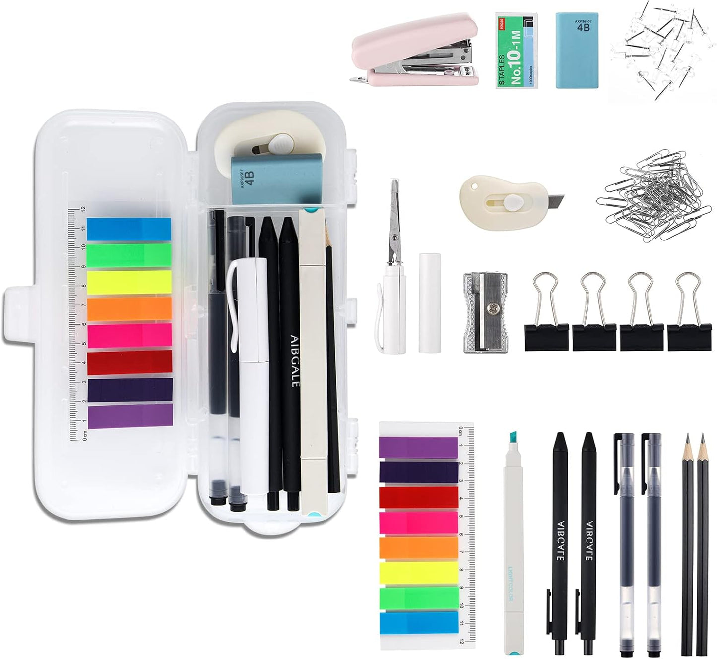 Ultimate Desk Organizer Set - 123 Pcs AIBGALE