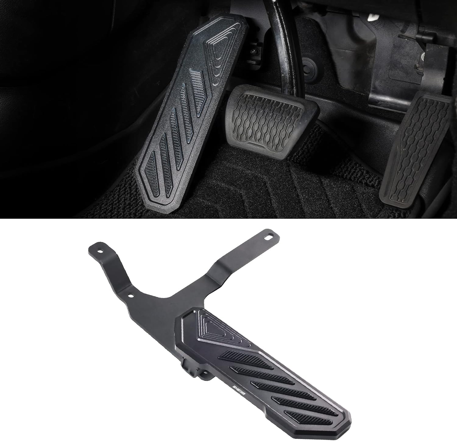 Dead Pedal Foot Rest Pad for Jeep Wrangler and Gladiator Models