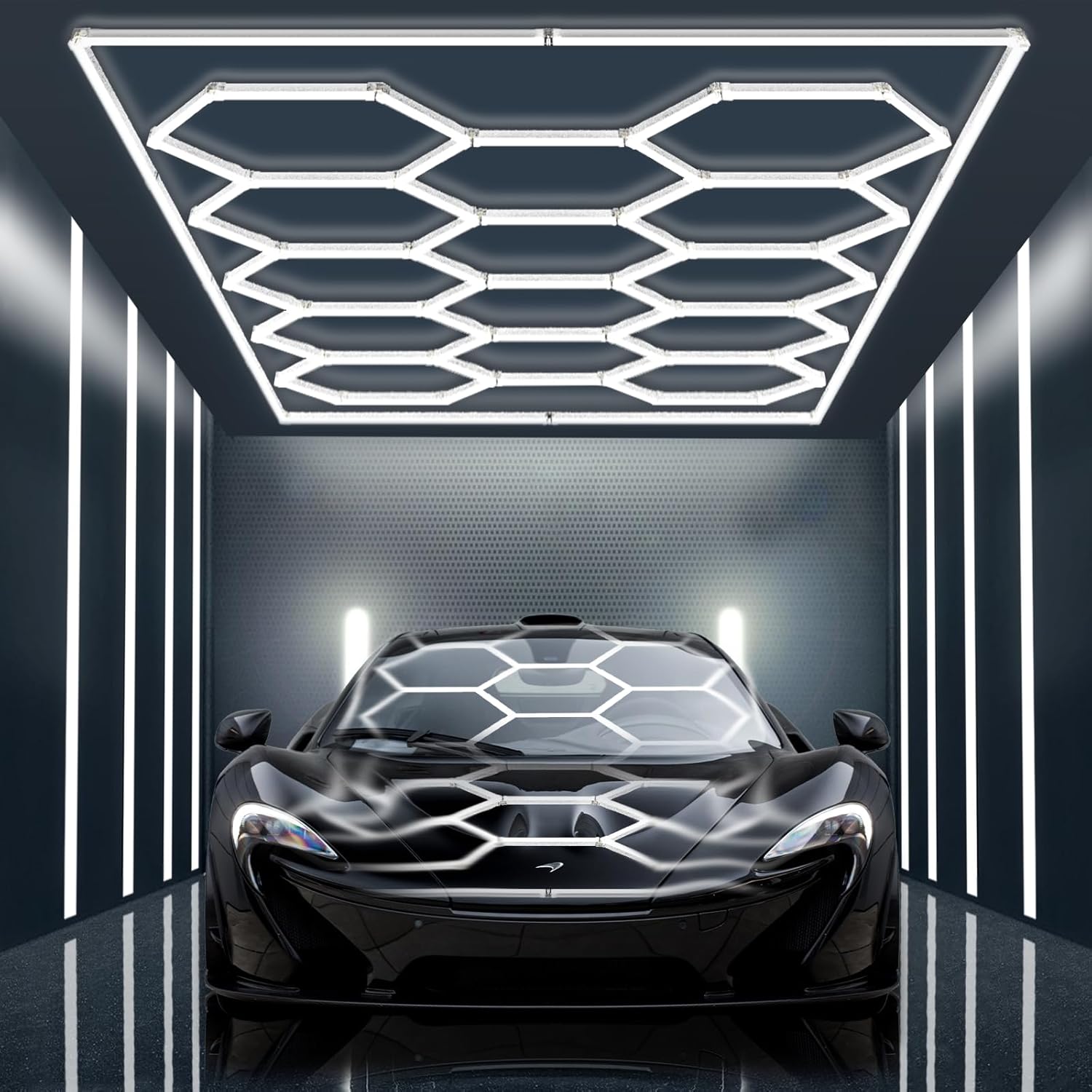 Ultra Bright Hexagon Garage Lights for Perfect Illumination