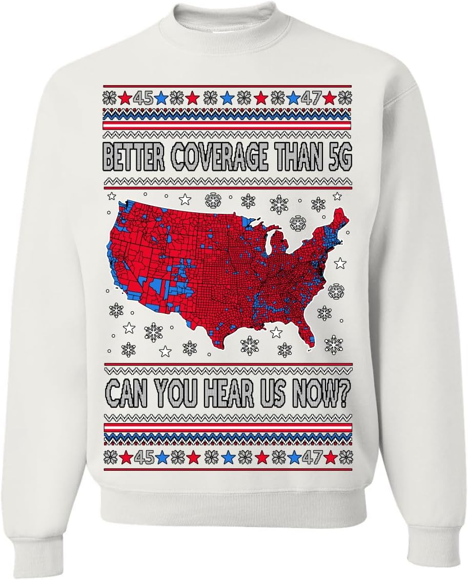 Trump 2024 Red Ugly Christmas Sweater
