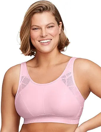 Glamorise Women's Plus Size No-Sweat Mesh Sports Bra Review