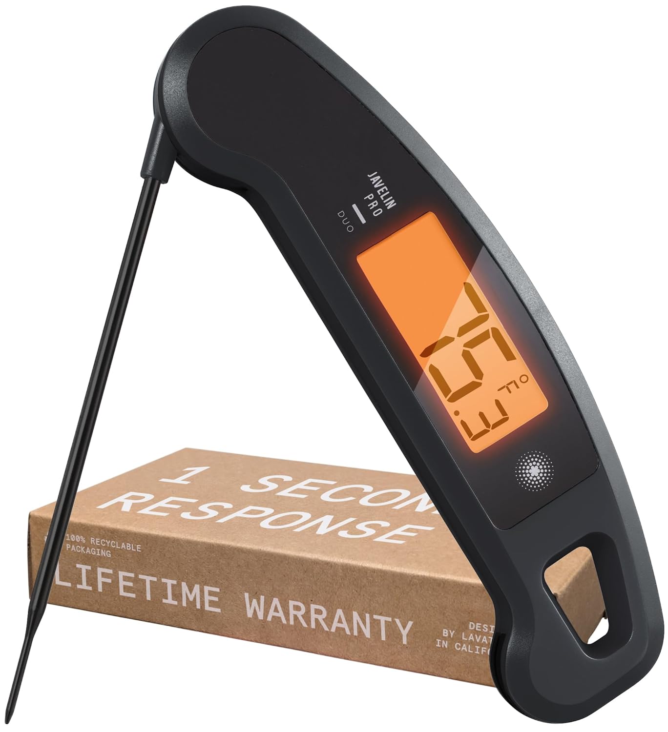 Lavatools Javelin PRO: 1-Second Ultra-Fast Meat Thermometer