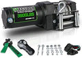 3500 lb Electric Winch with Steel Cable - Compact Durable Recovery
