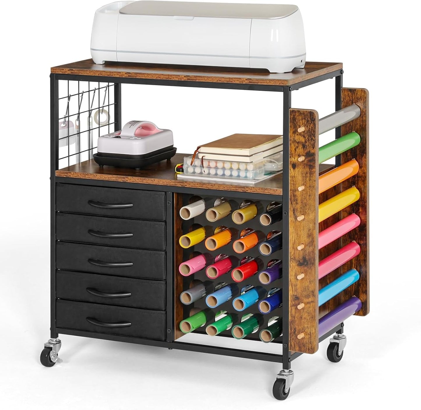 LUCKUP Organization and Storage Craft Table for Cricut