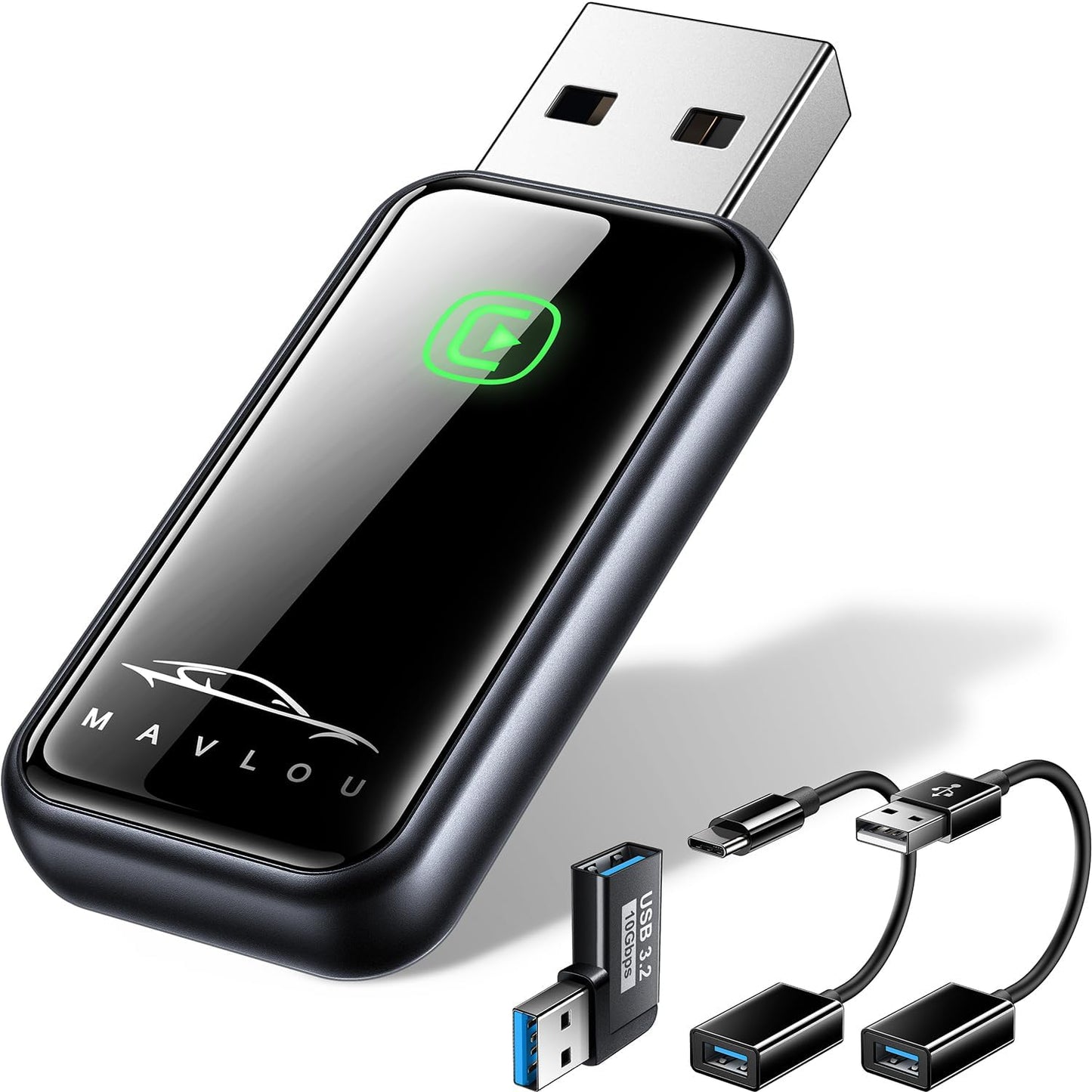 Carplay Wireless Adapter for iPhone - Fast & Stable Connection