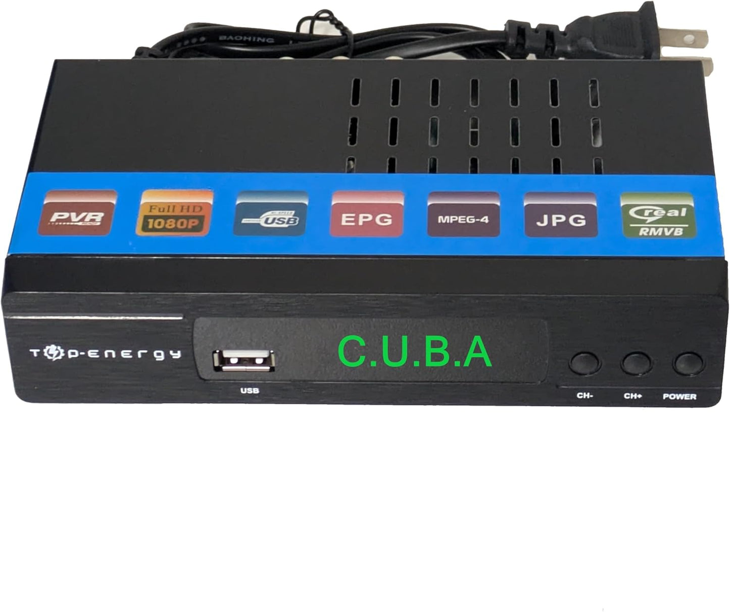 Cajita decodificadora para la Television Digital en Cuba