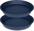 2 Pack Plant Saucer 20-22 in - Deep Heavy Duty Pot Trays