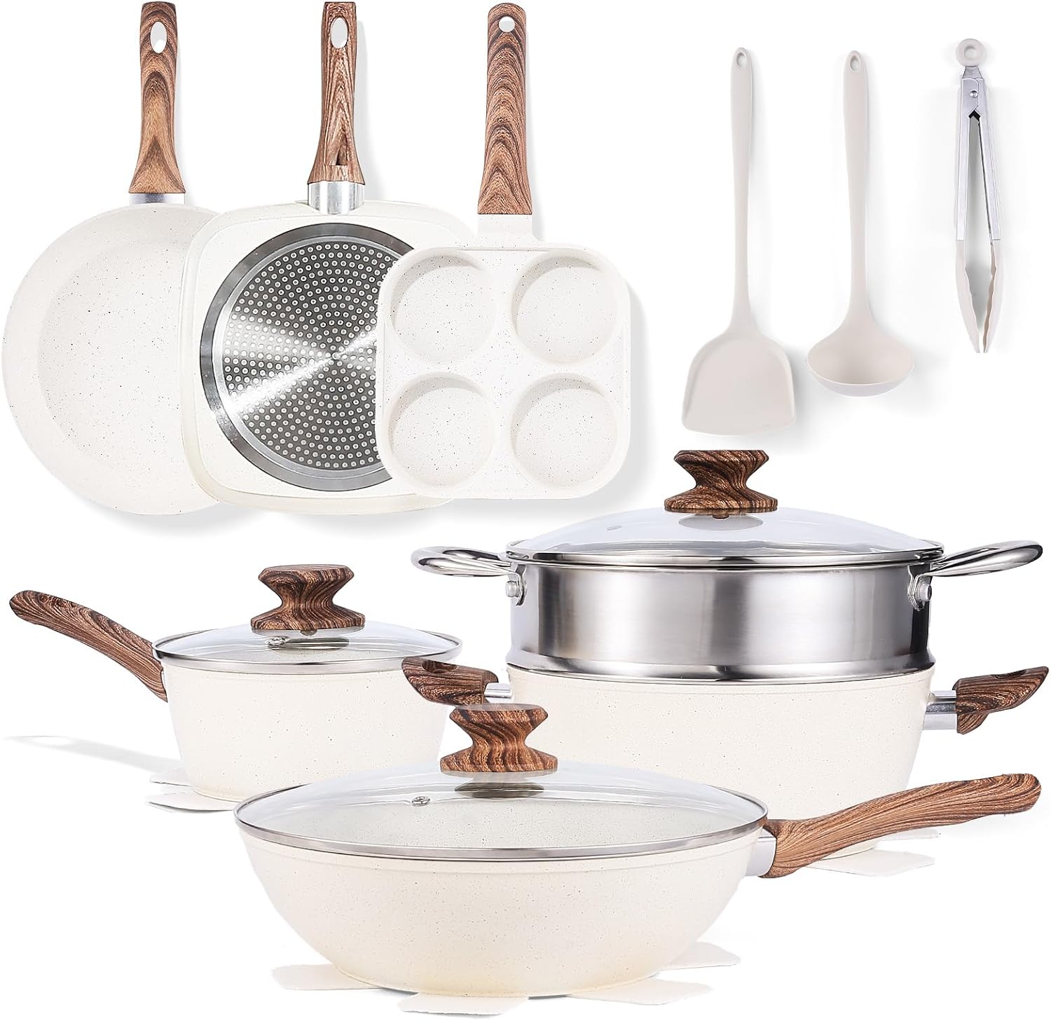Nonstick Pots and Pans Set for Effortless Cooking Experience