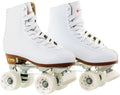 Chicago Quad Roller Skates for Girls & Boys Leather High-Top - Smooth