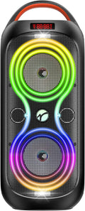 Portable Bluetooth Speaker with 120dB Loud Sound and RGB Lights