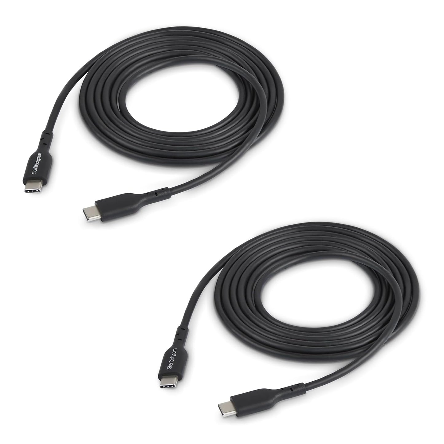 Fast Charge 2-Pack USB-C Cables for MacBooks & iPhones