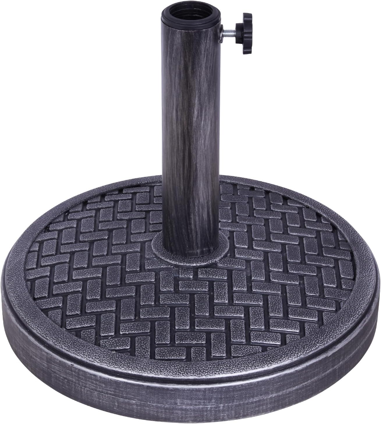 Heavy-Duty Patio Umbrella Base for Stability and Style