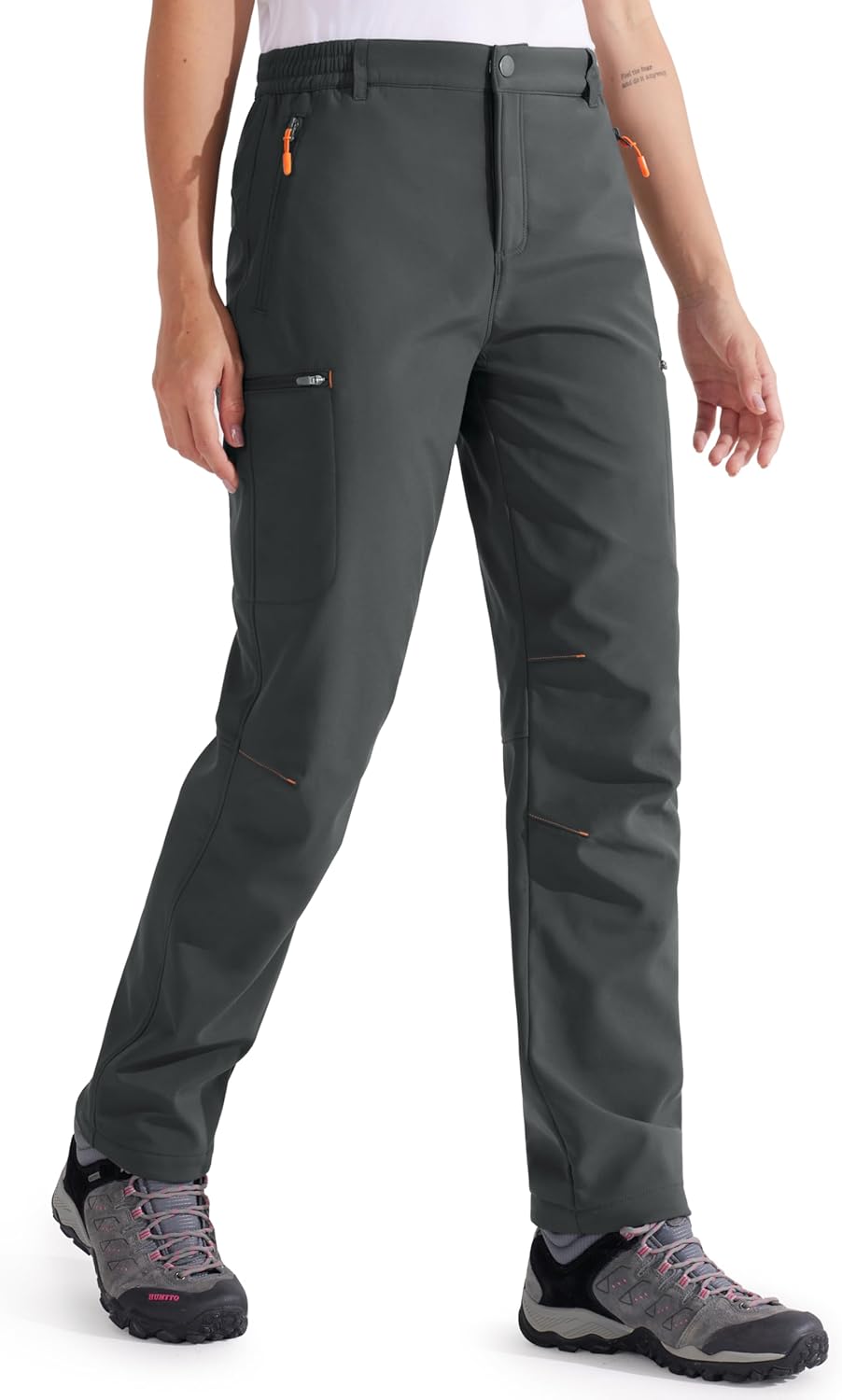 Libin Women's Warm Fleece Lined Ski Pants