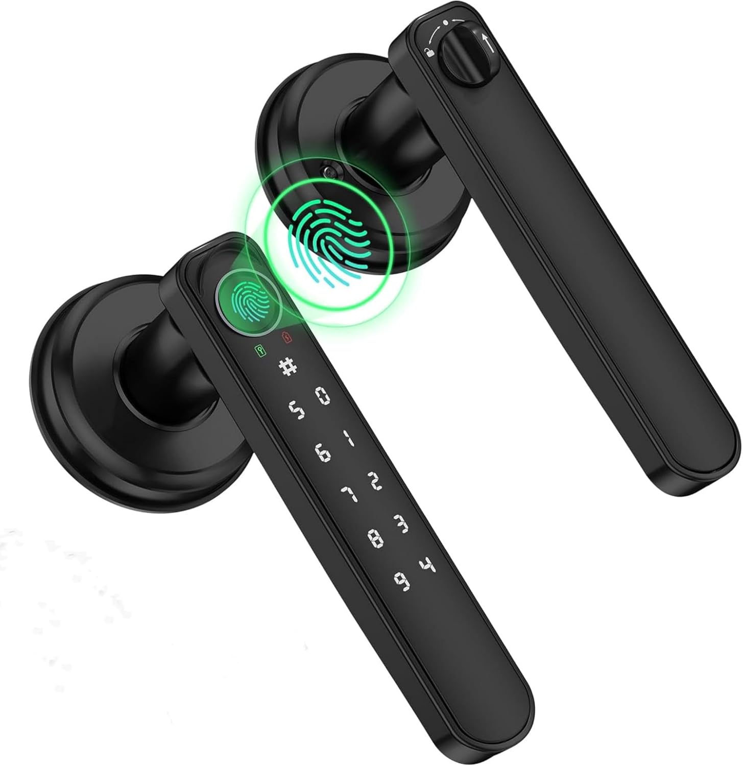 Fingerprint Door Lock with Smart Keyless Entry for Home Security