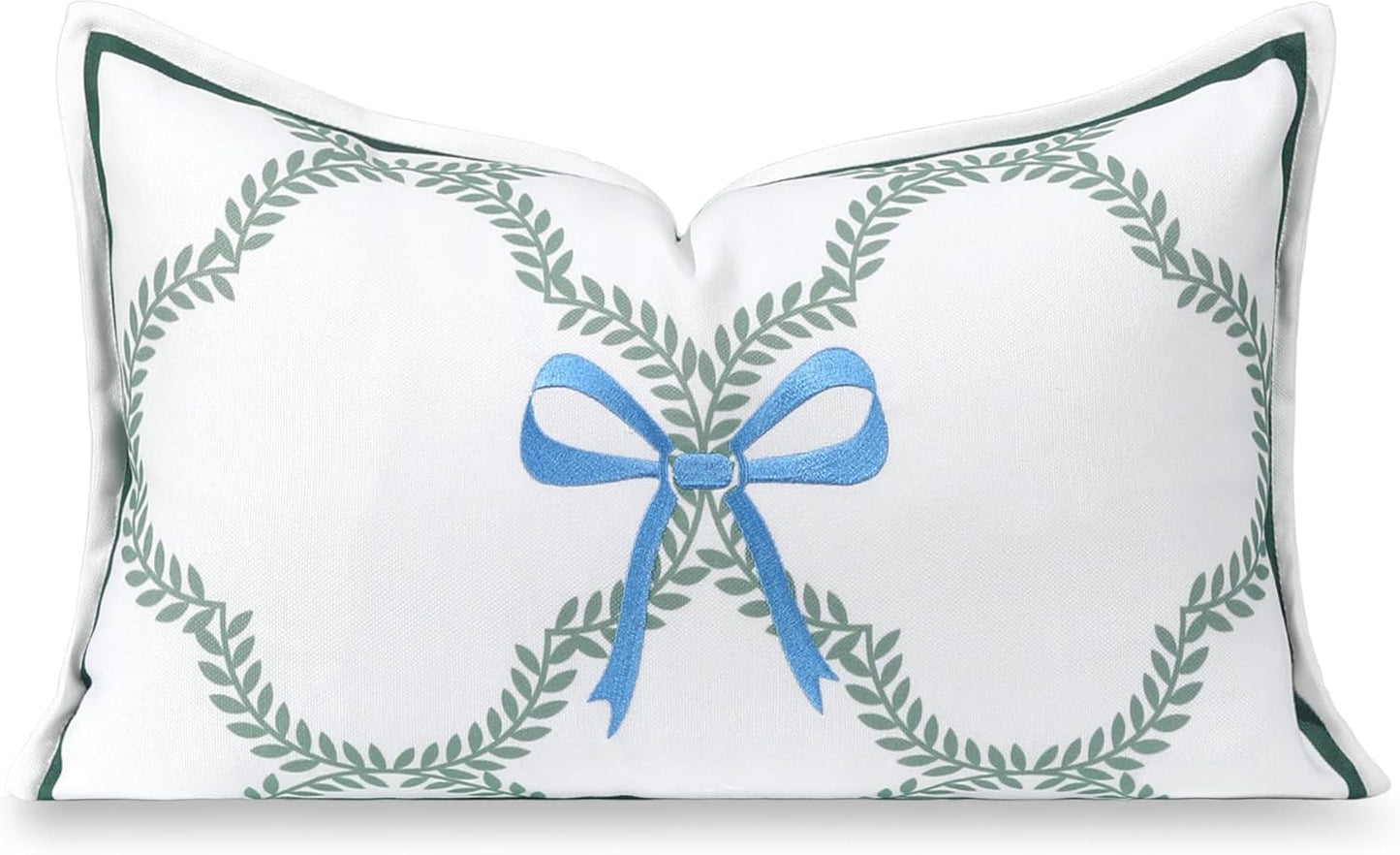Hofdeco Premium Coastal Grandmillennial Lumbar Pillow Cover