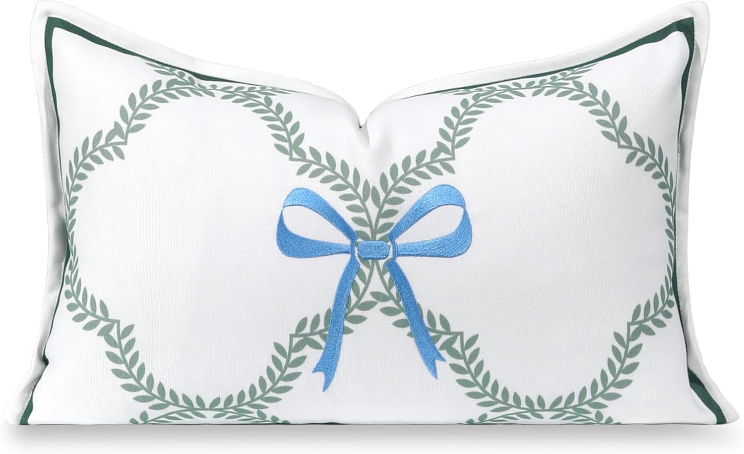 Hofdeco Premium Coastal Grandmillennial Lumbar Pillow Cover