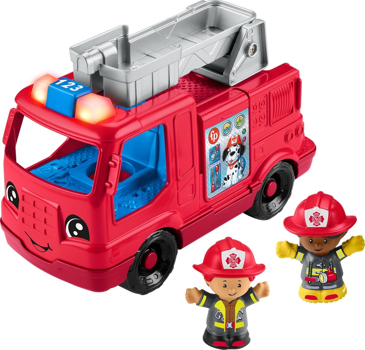 Fisher-Price Fire Truck Toy with Musical Play - Ages 1+