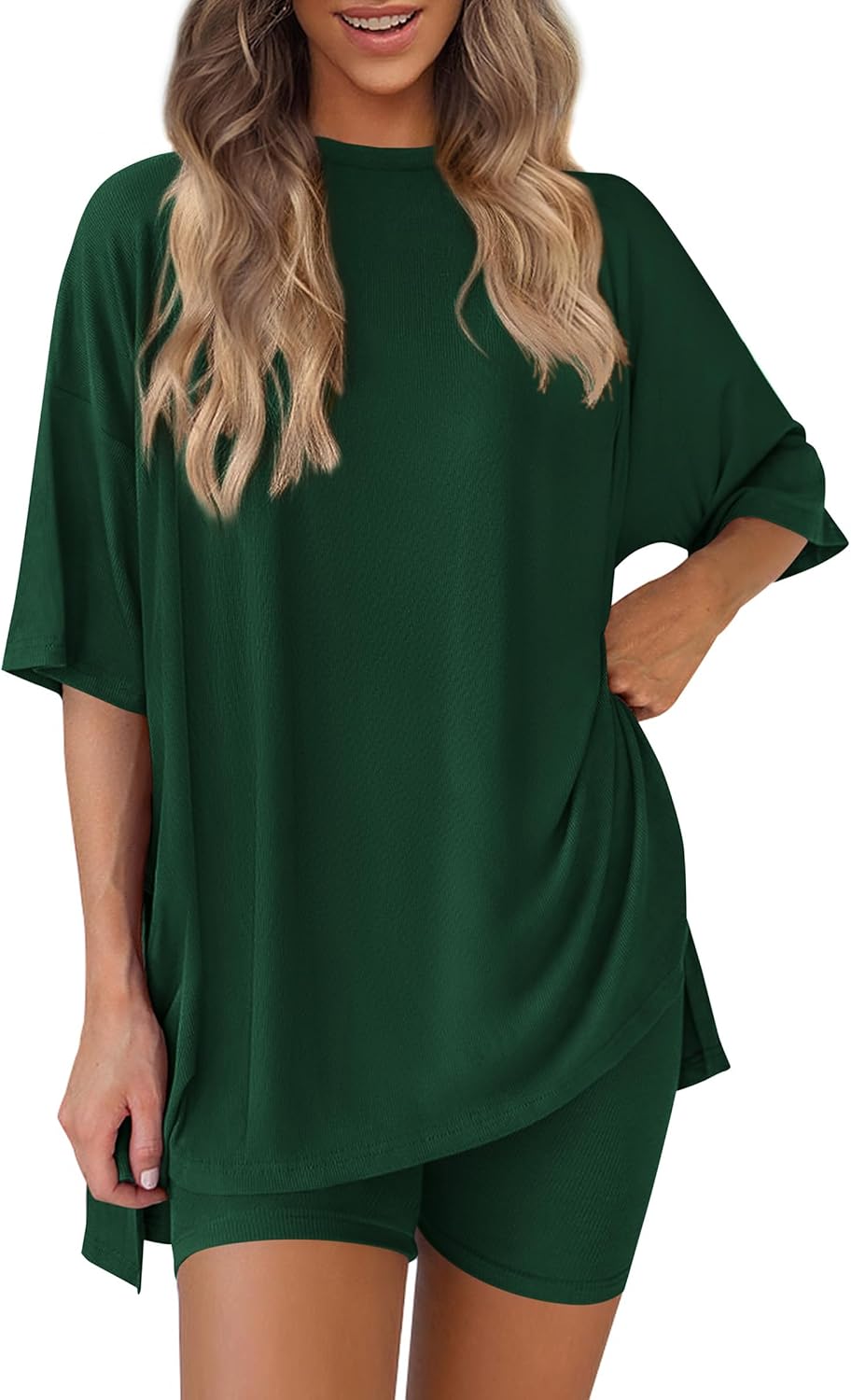 PRETTYGARDEN Women's Two Piece Lounge Set for Summer Travel