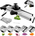 VEKAYA Mandoline Slicer Adjustable Stainless Steel Vegetable Slicer
