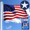 American Flag 5x8 Heavy Duty Reinforced Nylon for Outdoor Use