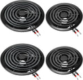 Electric Stove Burner Drip Pans and Burners 6ft and 8ft Set - Reliable