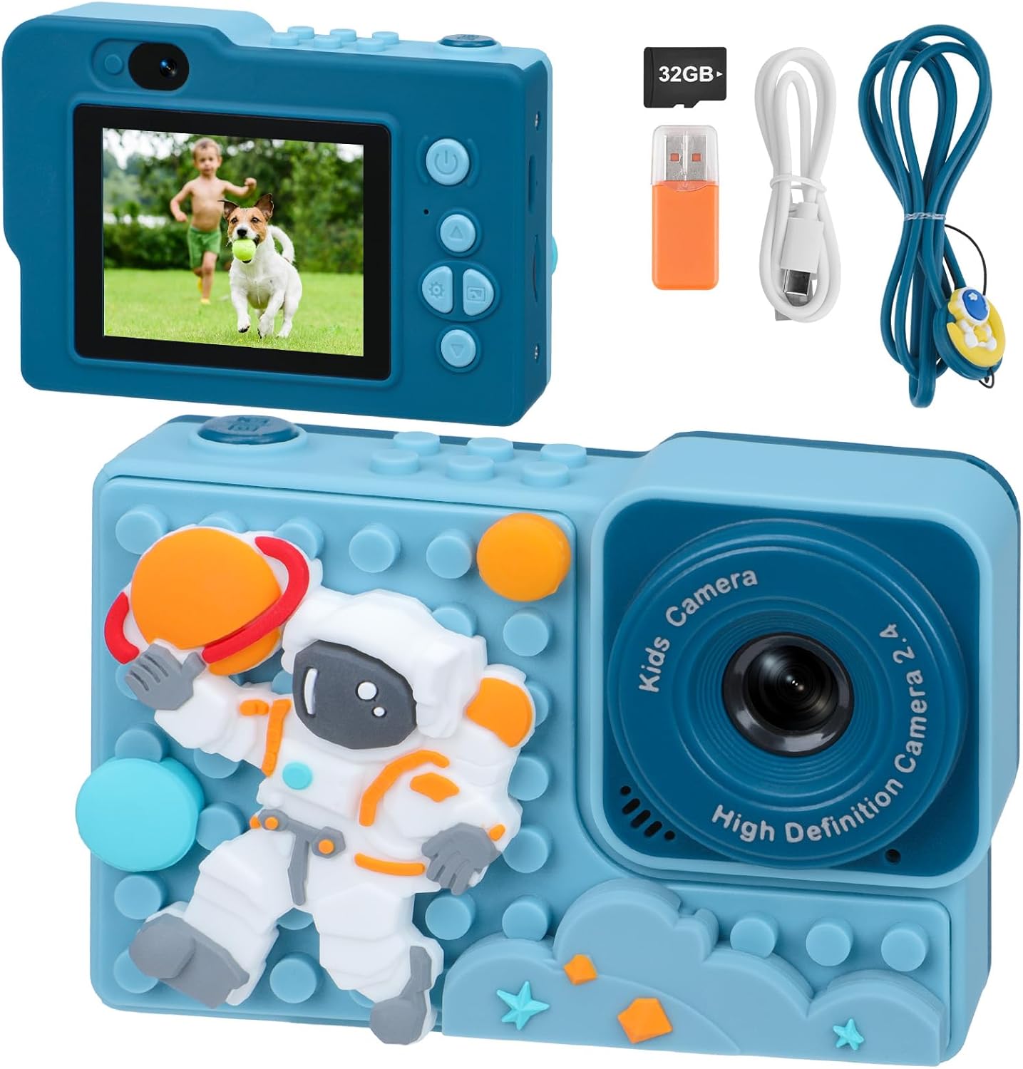 KKUYT Kids Dual Lens Camera: Perfect Kids Gift!