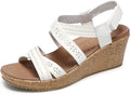 Skechers Beverlee Delicate Glow Sandal - Cushioned Wedge Comfort