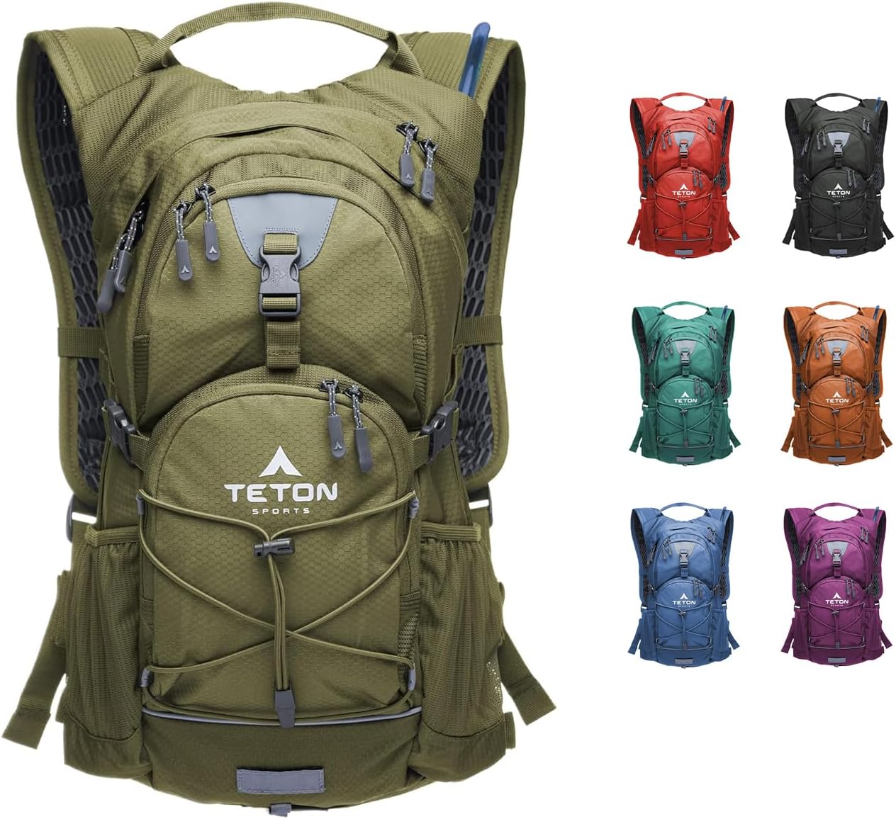 Teton Oasis Hydration Backpack for Hiking and Running Adventures