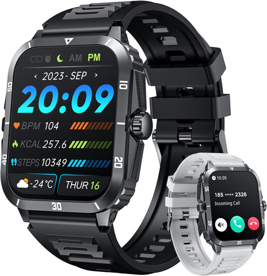 Bluetooth Call Answer Smartwatch: Track Your Fitness On-The-Go!