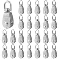 M15 Single Pulley Block 25 Pack - Stainless Steel, 30kg Load