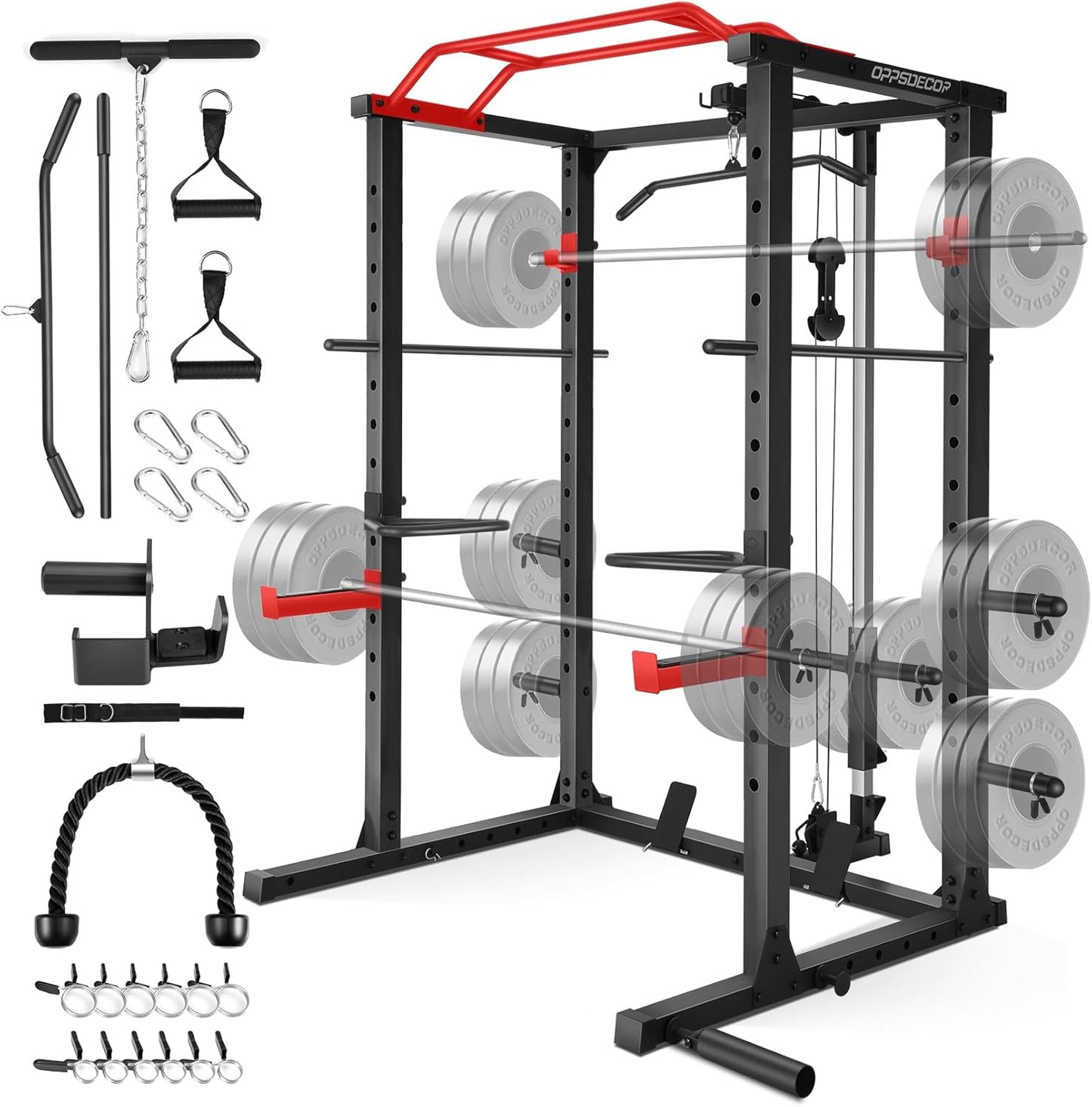 1600lbs Power Cage: Ultimate Home Gym Workout