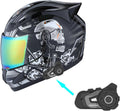 1STORM Motorcycle Full Face Helmet Mechanic - Lightweight (Style F1RJ)