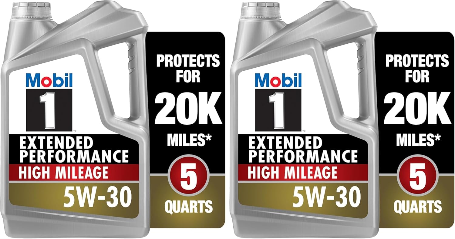 Mobil 1 Extended Performance High Mileage Motor Oil 5W-30 Review