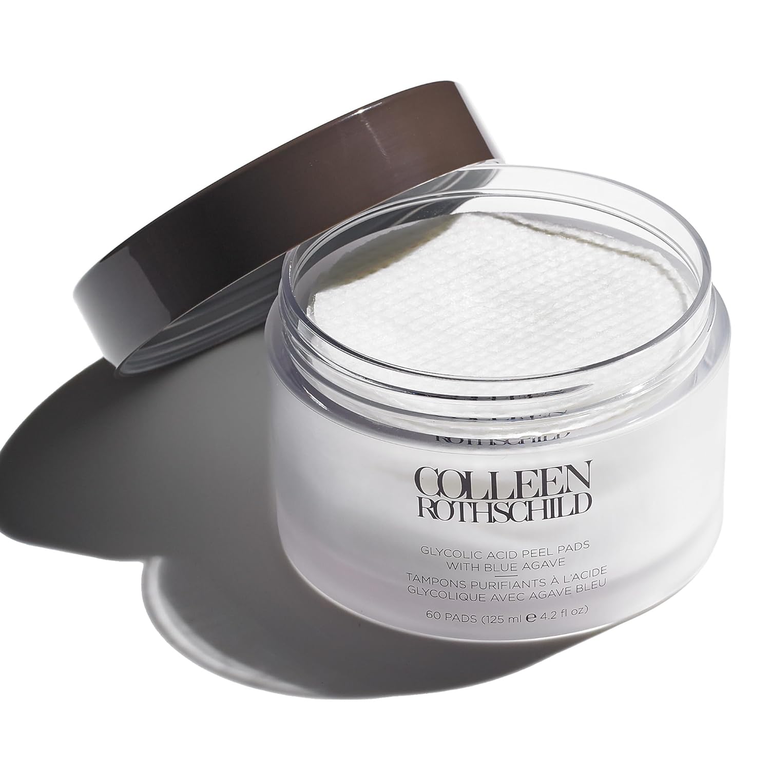 Glycolic Acid Peel Pads with Blue Agave for Smooth Skin