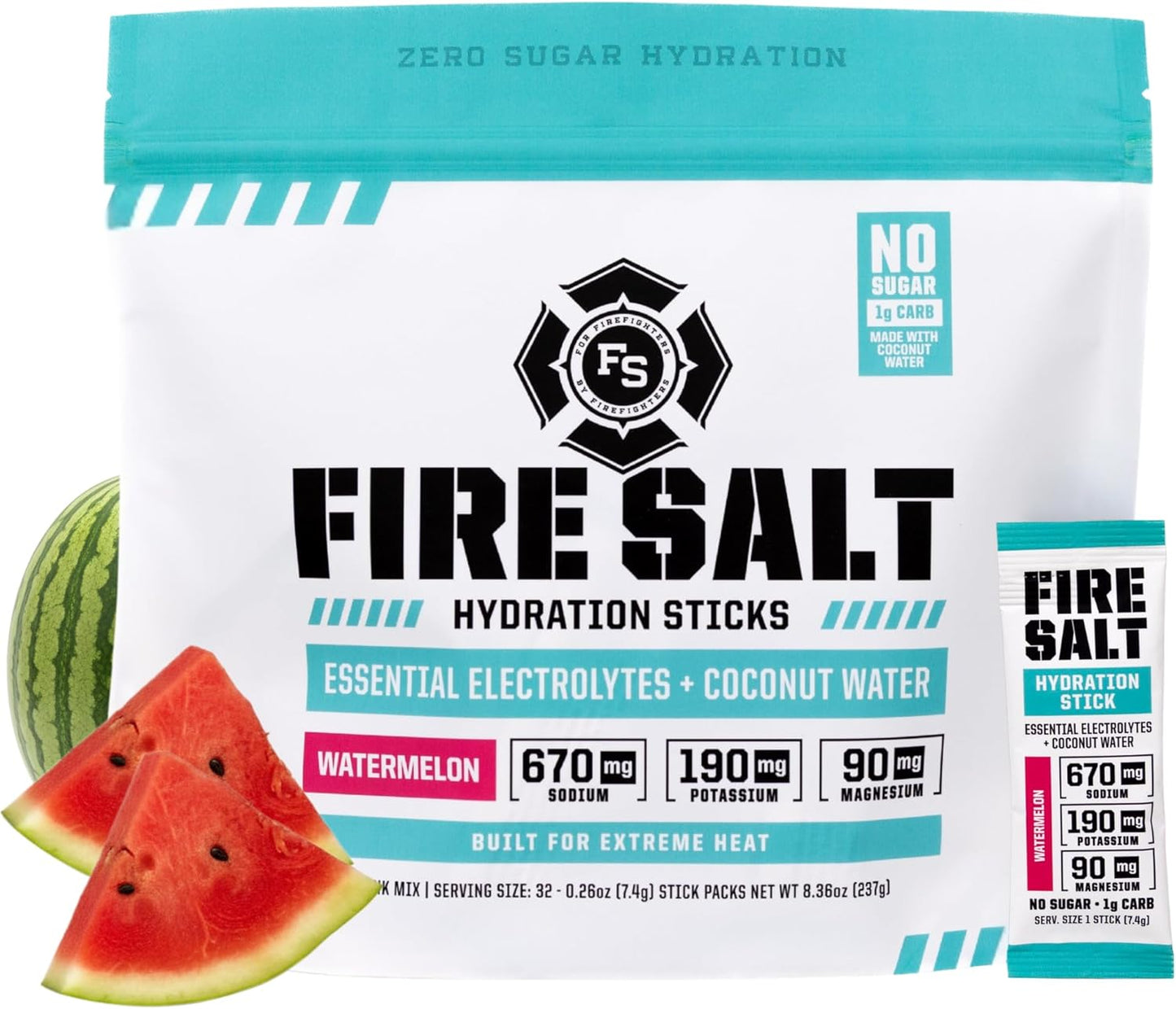 Fire Science Fire Salt Hydration Sticks for Active Lifestyles