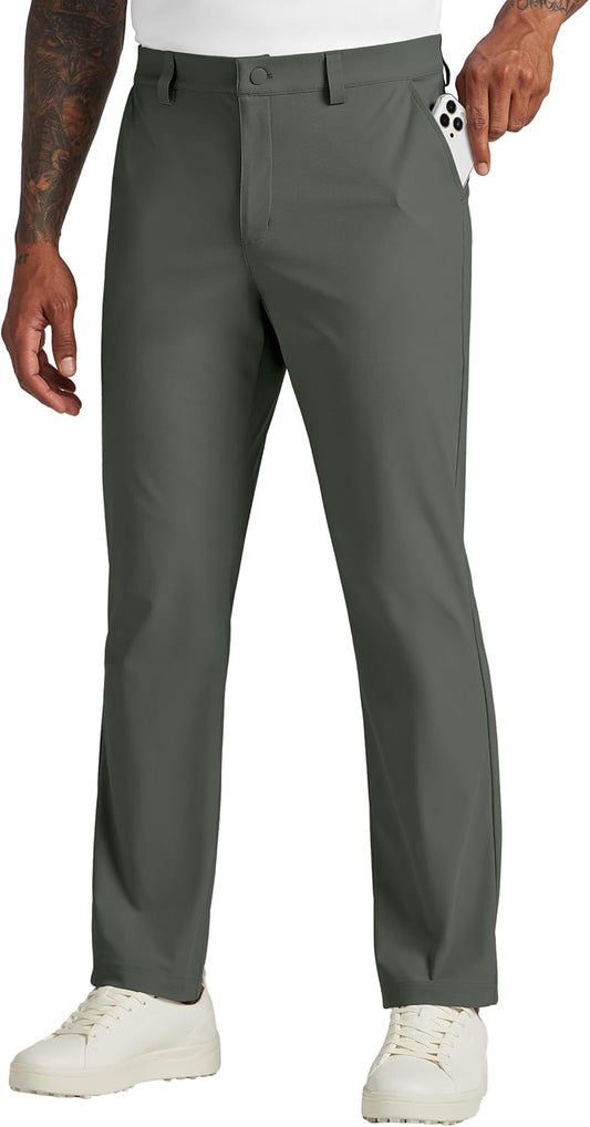 Willit Mens Golf Pants Quick Dry Stretch Dress Pants for Work